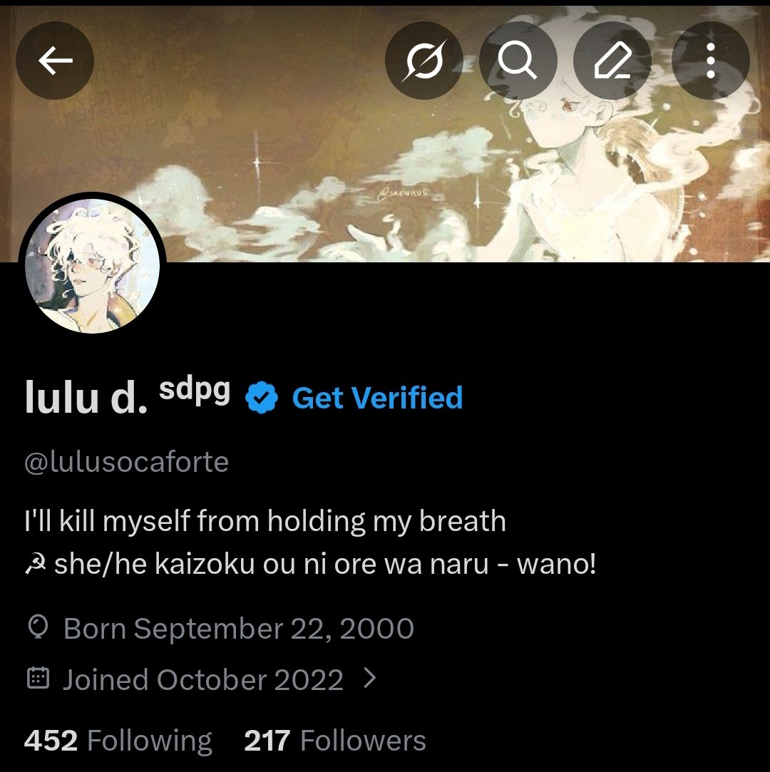 lulu d. ˢᵈᵖᵍ tweet media