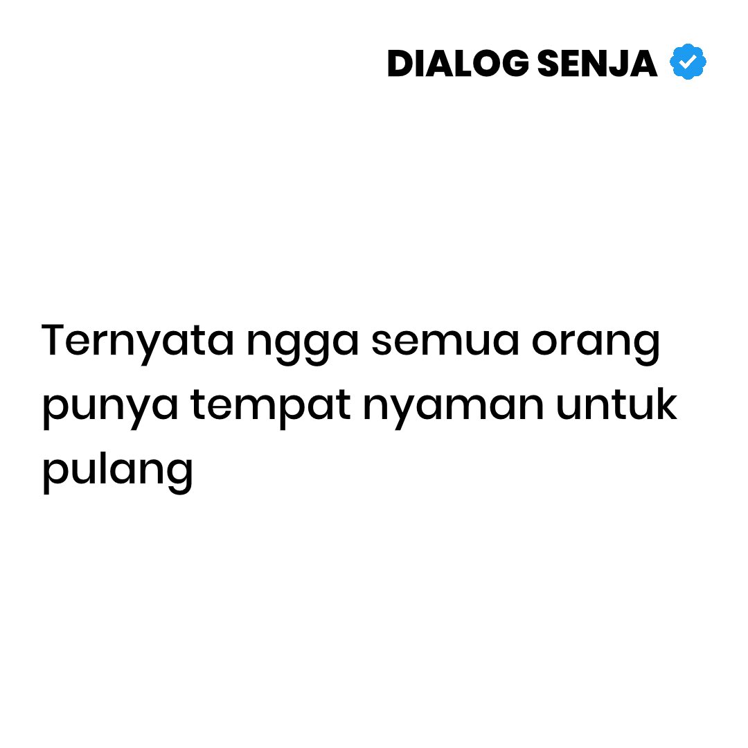Dialog Senja tweet media