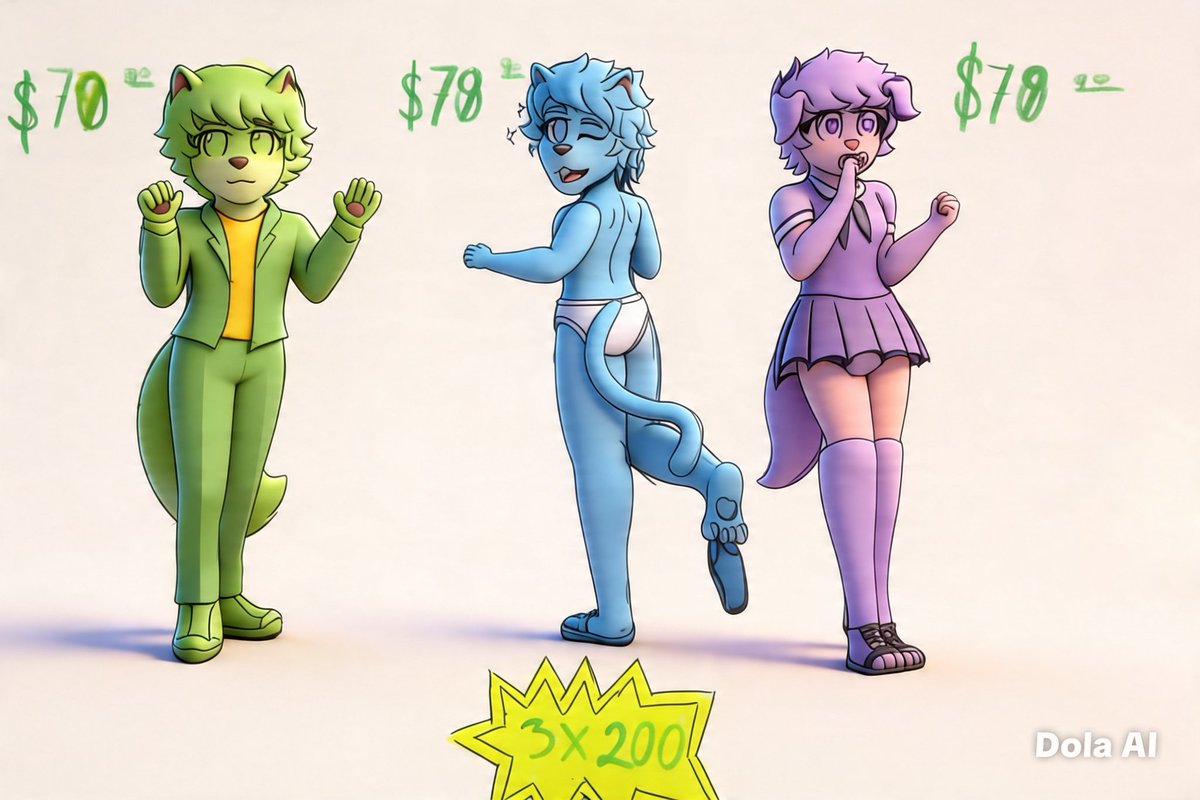 DorianDl8's tweet photo. Comisiones abiertas, las primeras personas se llevan 3 dibujos a precio de 1 , https://t.co/owQBX07lJN