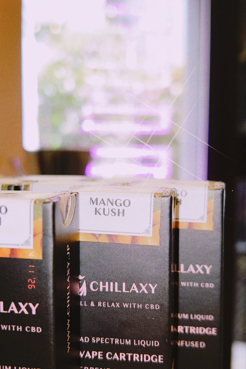 CHILLAXY_azabu1's tweet image. 本日もOpenしてます💨

朝から店内盛り上がってます🙌

天気も良いのでお気に入りを片手に
至福のひと時をお過ごし下さい🙇‍♂️

新商品のマンゴークッシュ🥭や
HHBDシリーズ、ご好評頂いてます🫡

1HIT（¥2,000）~お試し可能🉑

#CBD #CBG #CBN #HHBD #CRDP
#CHILLAXY #チラクシー #420friend
#港区 #麻布