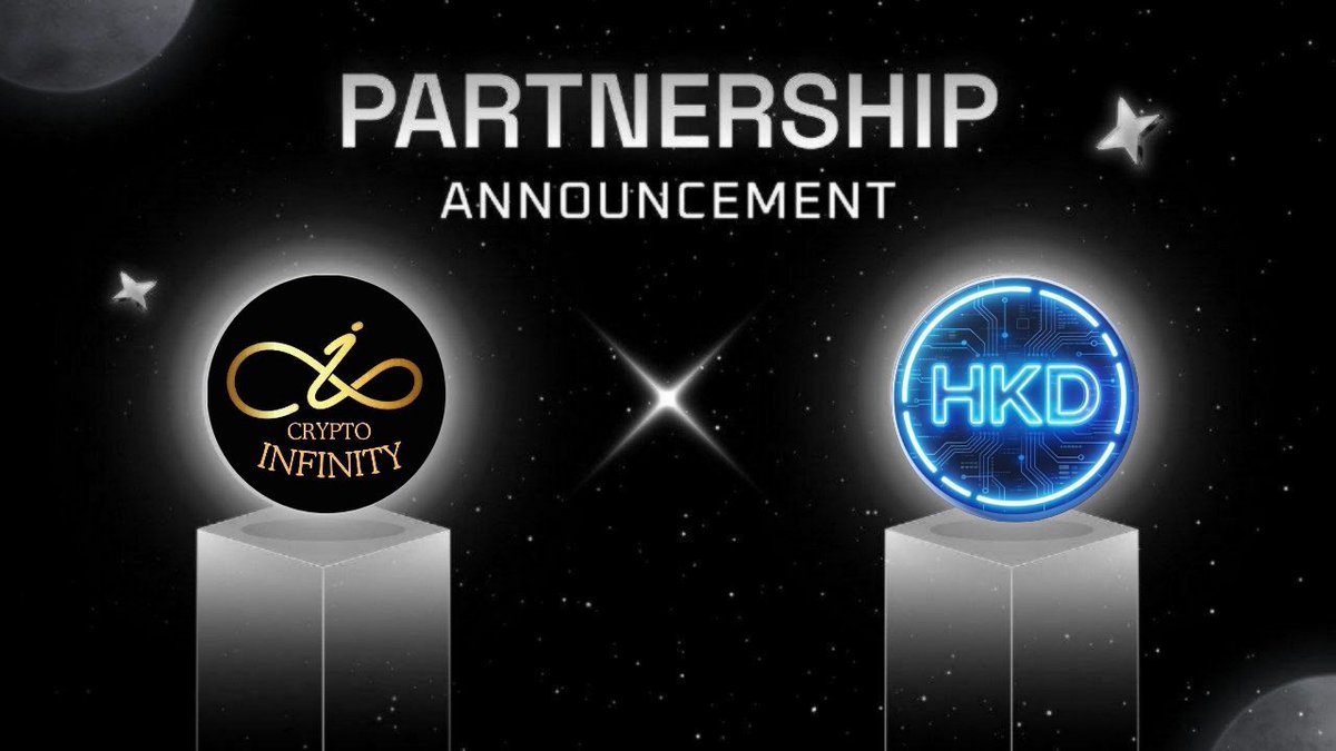 CryptoInfinityX's tweet image. ⚠️⚠️⚠️⚠️⚠️⚠️

𝗣𝗔𝗥𝗧𝗡𝗘𝗥𝗦𝗛𝗜𝗣 𝗔𝗡𝗡𝗢𝗨𝗡𝗖𝗘𝗠𝗘𝗡𝗧

➡We are so excited to Announce our New #Partnership with #HKD💓

📣  Welcomes To Crypto Infinity as our Partnership ☀️

😀 Partnership ✔️
✅ Experience partner,s ecosystem
✅ Expand community &amp;amp; optimize users