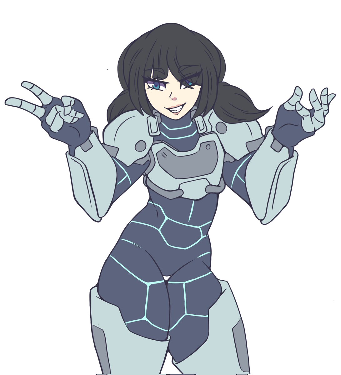 mister_Diggi23's tweet image. Buenas gente aquí les dejo este dibujo de Zoey Thompson la versión femenina de tech jacket de la serie espero les guste.

#Invencible #techjacket