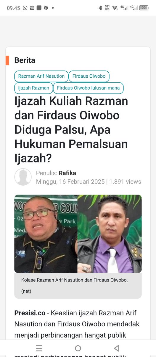 Demokrasi Rasa Nepotisme tweet media