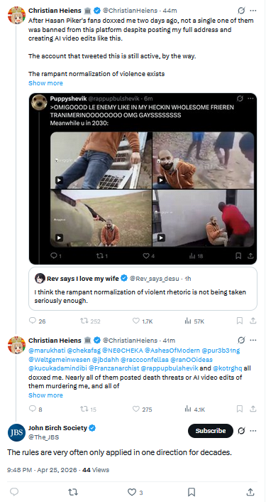 Left Torturald Clique tweet media