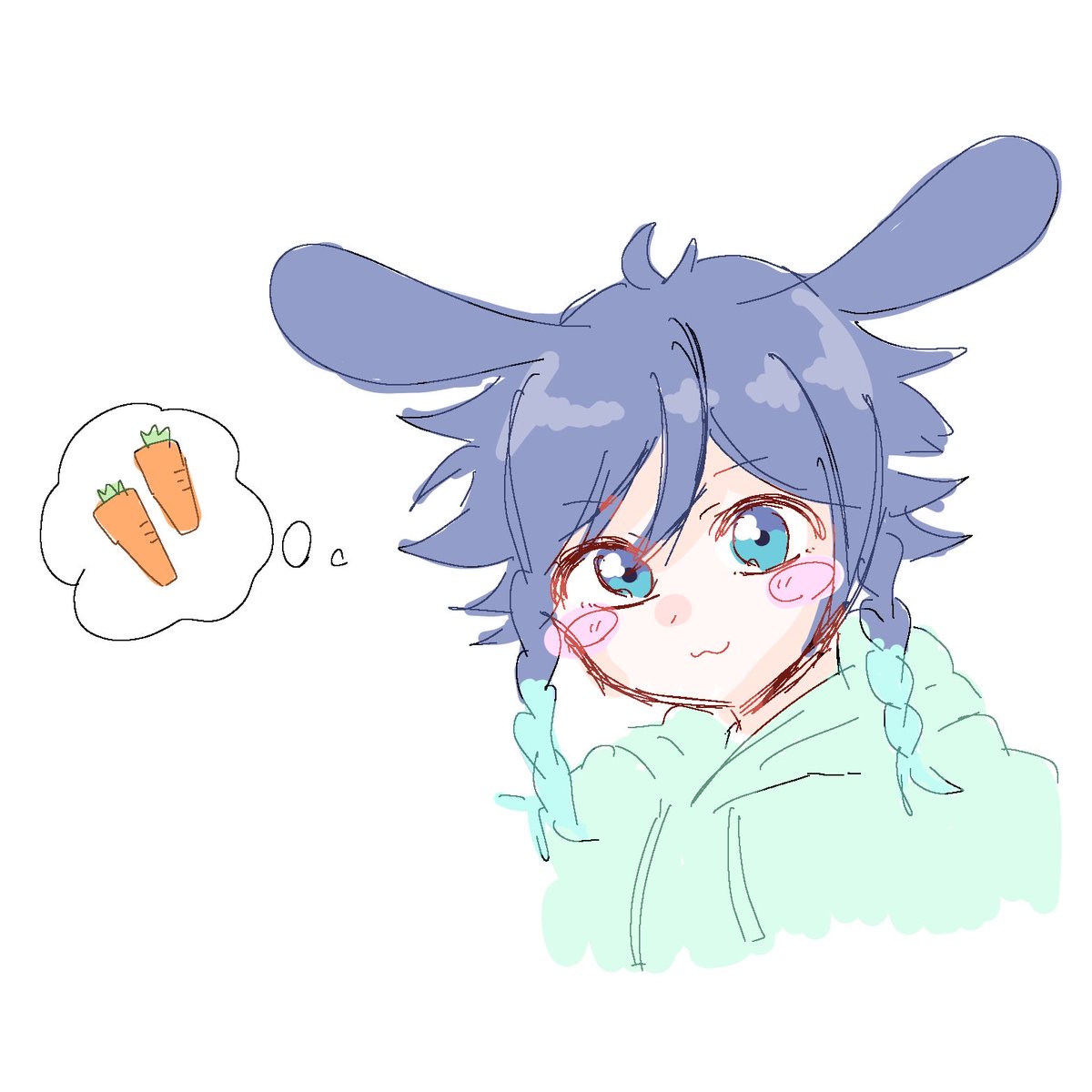 ven_mochi's tweet image. うさうぇん🐰🥕
#ウェンティ #venti #温迪