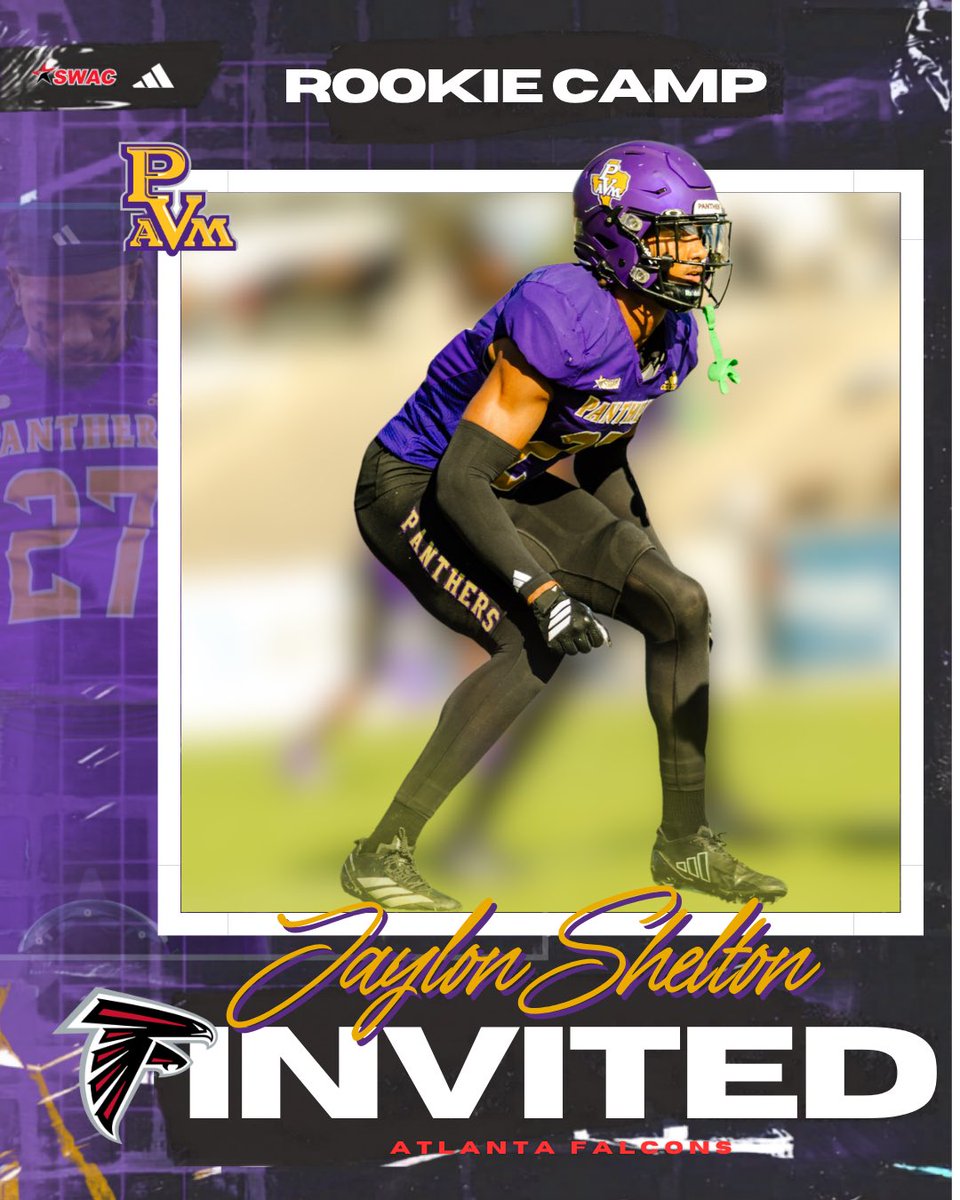 pvamufb_'s tweet image. Congrats to our Defensive Back @JaylonShelton7 #JaylonShelton x @atlantafalcons 

Discipline. Obedience. Grit #DOG #FTF #NFL