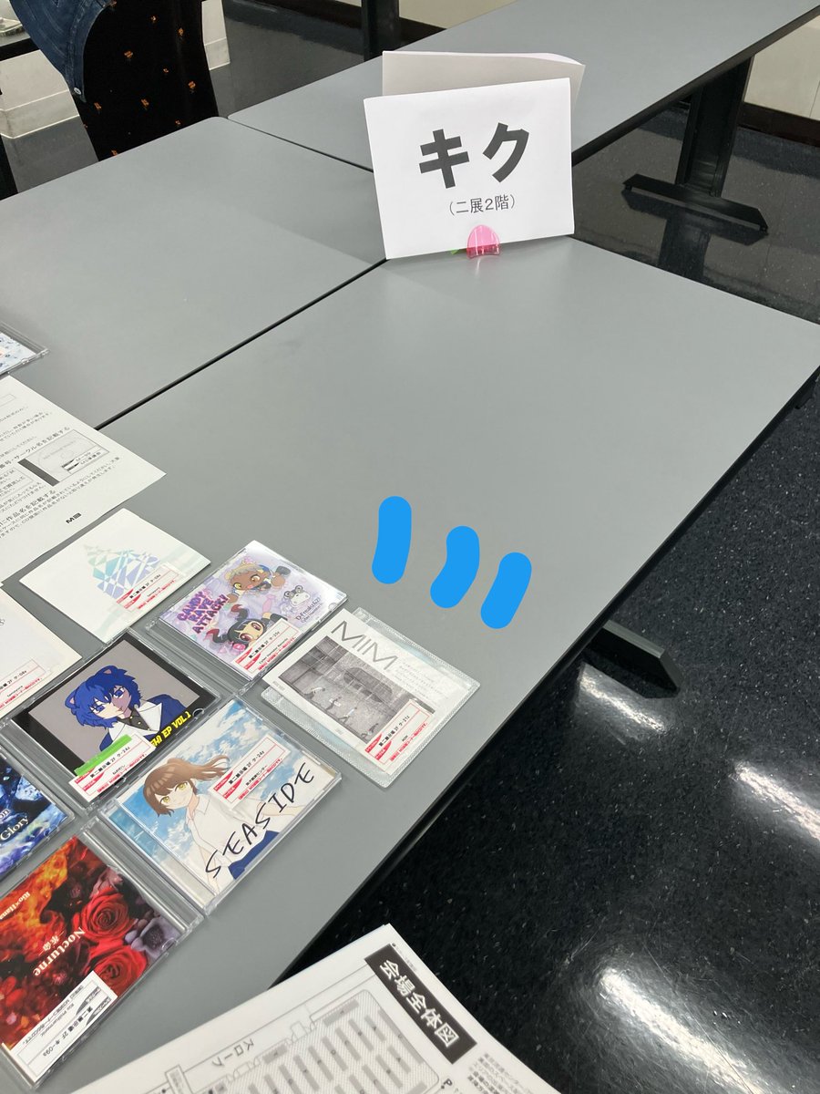 r_kasayan's tweet photo. MIM #mimband 視聴CDコーナーにもあるので、ぜひ！12:30からMV視聴もあります🎞️
@bandmim #M3春 #M3 #M3春2026 https://t.co/RbVviGPqCj