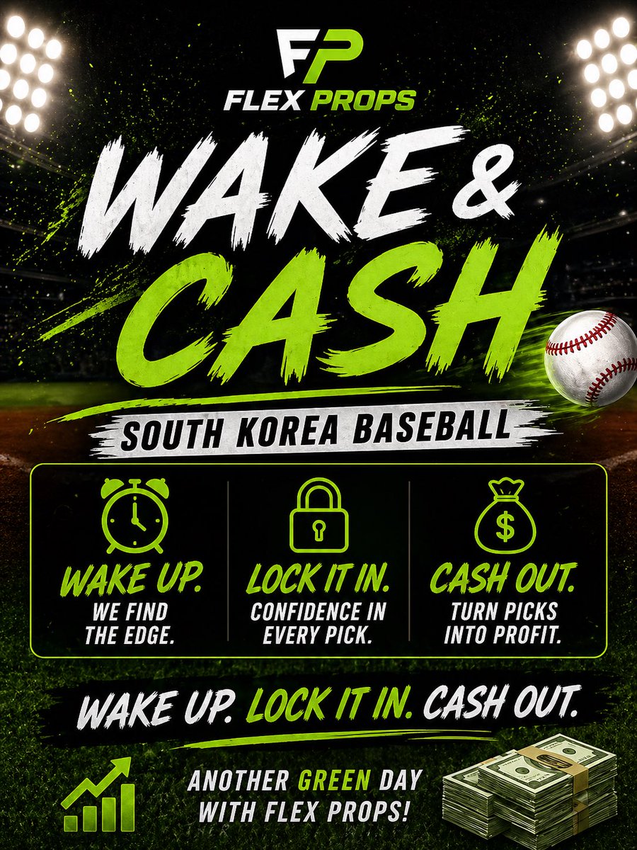 KBO Max Wake &amp; Cash Play 💸 
89% Chance of Winning

♥️ LIKE, 
RETWEET ♻️, 
Comment “KBO” 💬

&amp; my bot 🤖 will send you the play 🤝. My bot is only sending to first 20 People who follow all 3 Instructions. Play is in VIP. ✅
