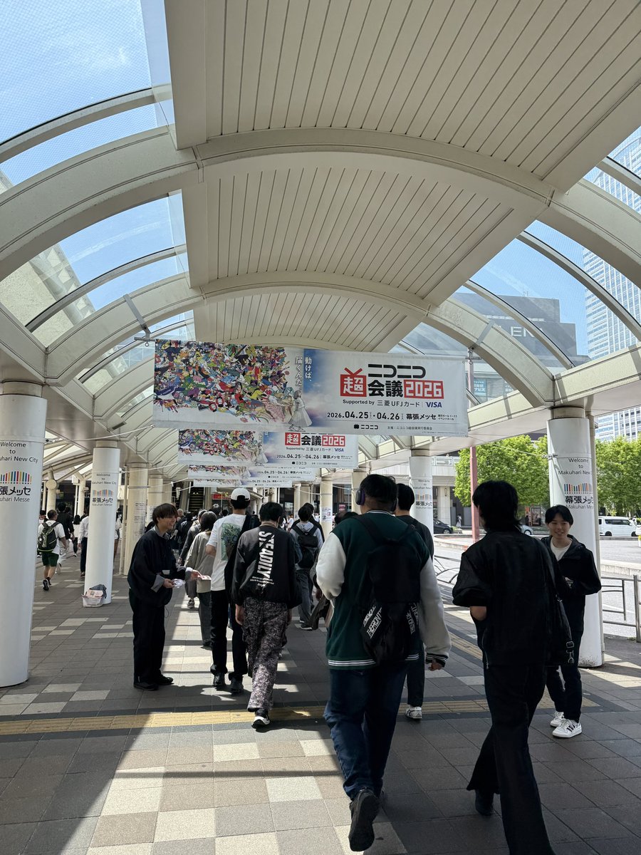 takac098's tweet photo. 何年ぶりだろうか

#ニコニコ超会議２０２６ https://t.co/p2oVM1rEkD