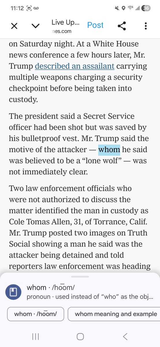 Typos of the New York Times tweet media