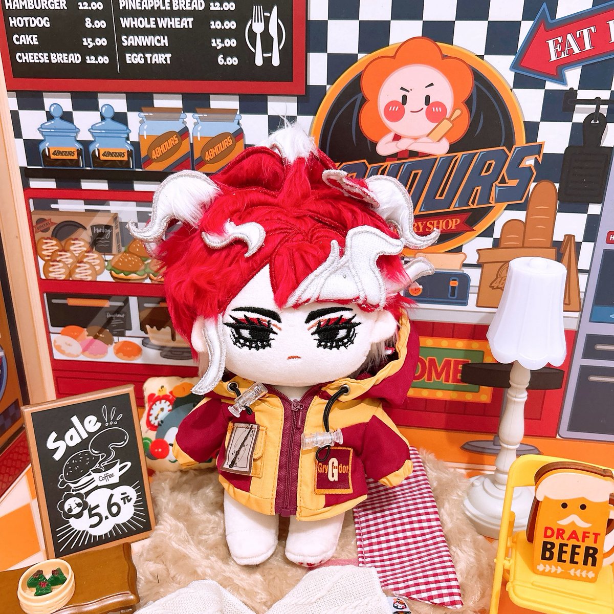 Cutie__Factory's tweet photo. Custom plushie doll size 20cm
for Pekingdrake on Vgen
#VGenComm 

Thank you for order💕

#cutiefactory_catalog https://t.co/pwARrq4sXp