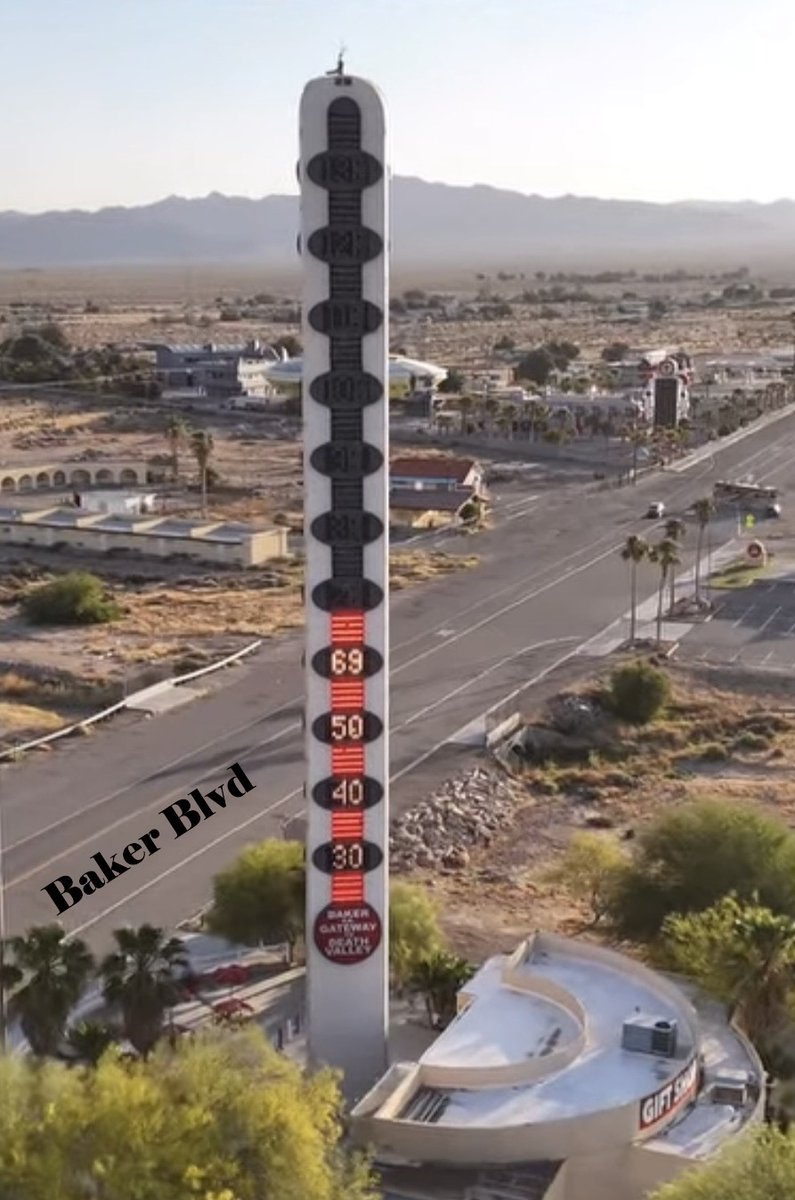 baroncastillo's tweet photo. For Sale $1,850,000 The Iconic WORLDS TALLEST THERMOMETER! Known Worldwide. 
22 million vehicles drive by this advertisement. 
Vegas bound travelers stop at this photo op, make it your logo!
Broker Baron 818-605-2626 https://t.co/J3AElfGiee