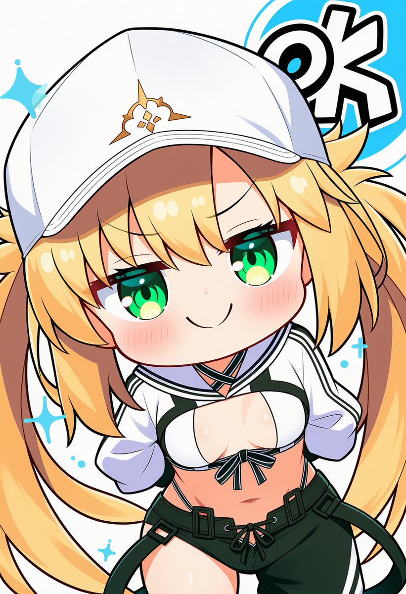 fgo #AIイラスト アルトリアキャスターの水着バーサーカー霊基を