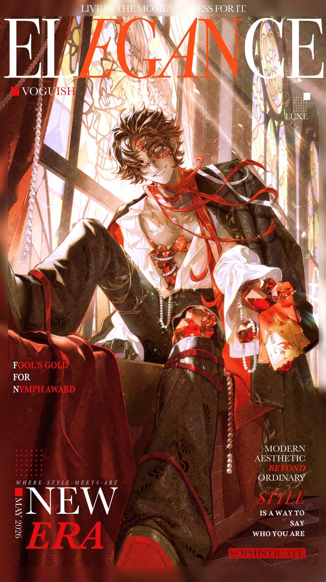 Radiant as ruby, luminous as pearl. 
Born of cold stone, yet quietly longing for happiness,  Fool’s Gold stands ready for the Nymph. 🫶💕