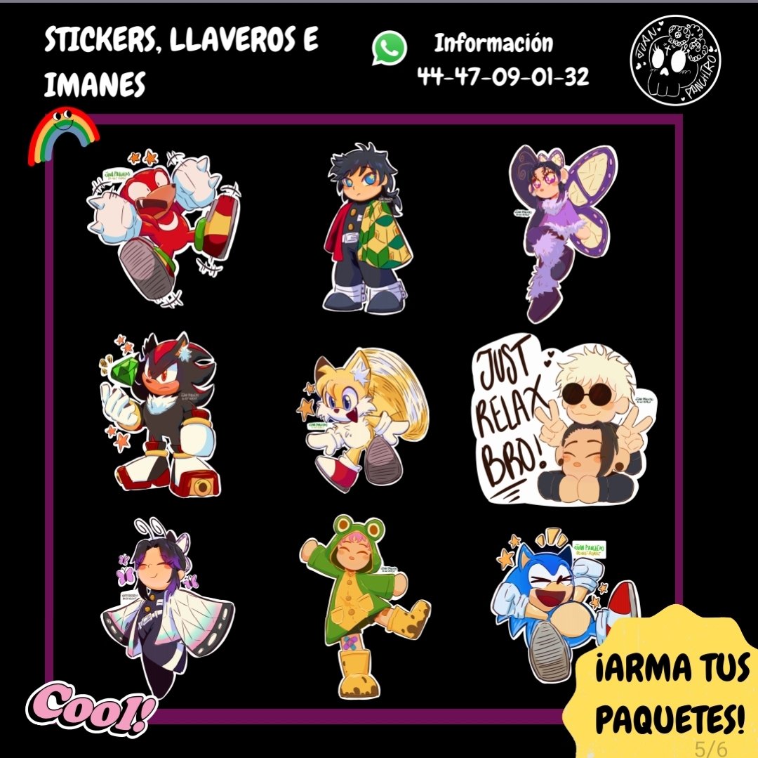 JuanPanchiro_23's tweet image. #stickers #sonic #anime