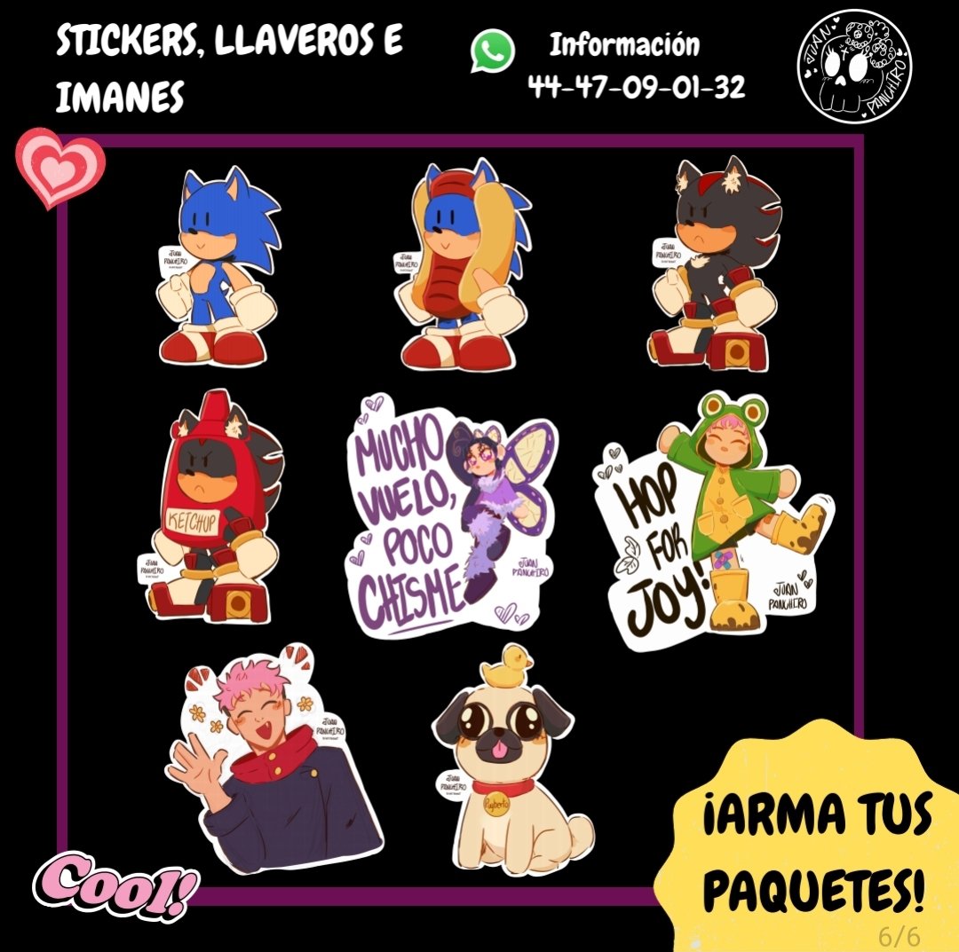 JuanPanchiro_23's tweet image. #stickers #sonic #anime