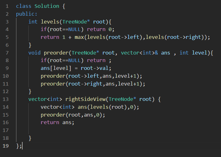 Shami_Kumar1's tweet photo. 🚀 Day 88
Solved Binary Tree Right Side View 🌳
Used preorder + level tracking to capture rightmost nodes 👀
Learning trees deeper every day 🔥

#LeetCode #DSA #100DaysOfCode #programming https://t.co/zSLs5tlCnQ