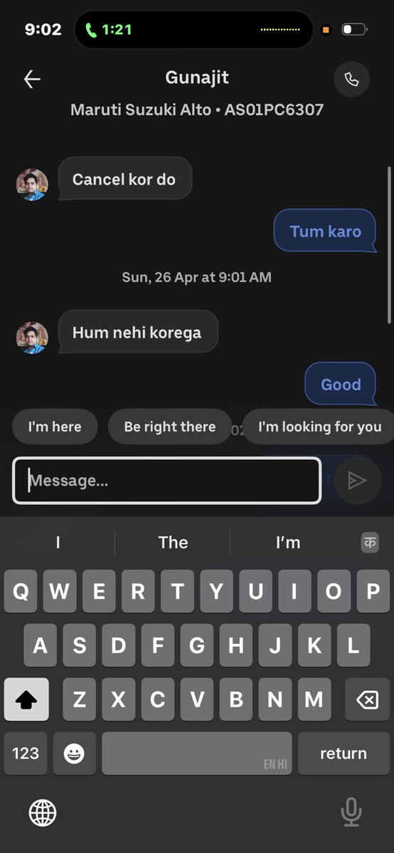 Paraggogoi_'s tweet photo. @UberIN_Support We booked an Uber Priority ride, and the driver accepted it, made us wait for 10 minutes, and then suddenly said he wouldn’t go. Now we’re extremely late for our event and may not make it on time. Absolutely unacceptable service. Thanks for nothing,@Uber_India https://t.co/DJlGXUAZRz