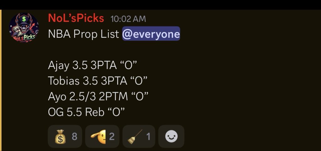 No-L’sPicks tweet media