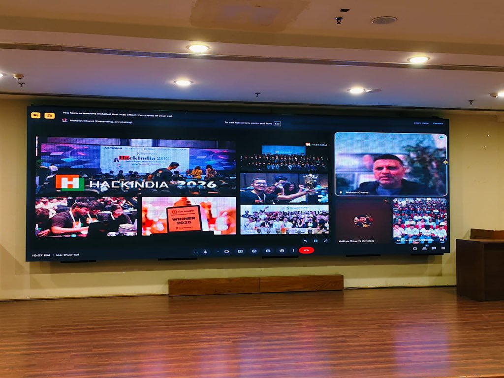 HackIndia tweet media