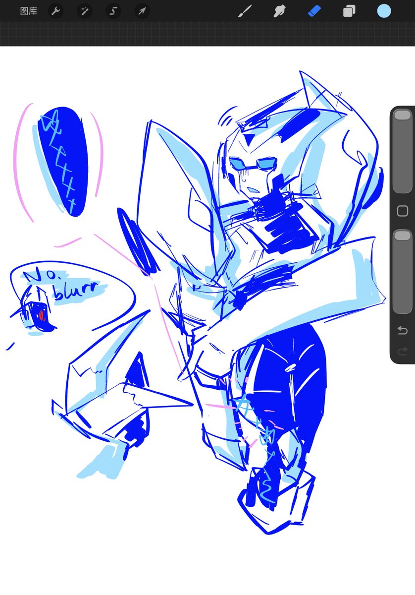 Caffeine0621's tweet photo. #Transformers #shockblurr #tfa https://t.co/fx4Usf9m7H