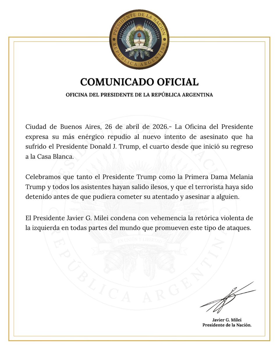 Oficina del Presidente (@oprargentina) on Twitter photo 