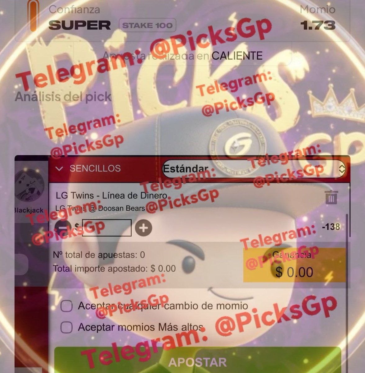 Rey picks 👑, Gallito vip y más GP 🔥🐓 tweet media
