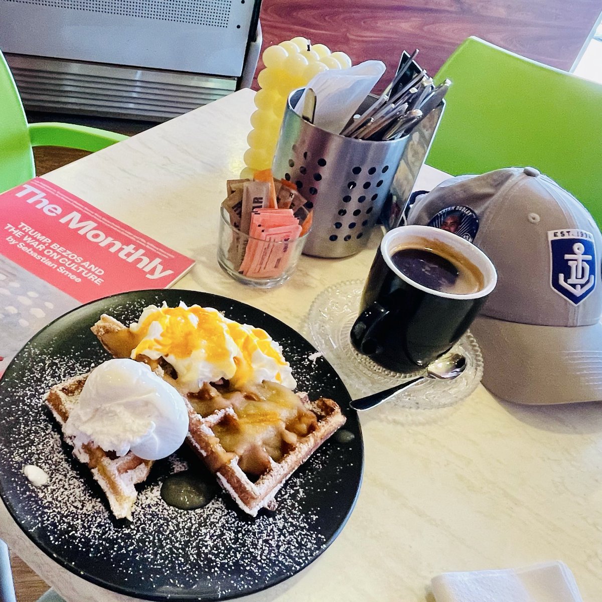 gurusculler's tweet image. Books, breakfast, &amp;amp; Bluebird Vintage, now get out before I spend any more. #bibliophilia #sugaroverload #retro