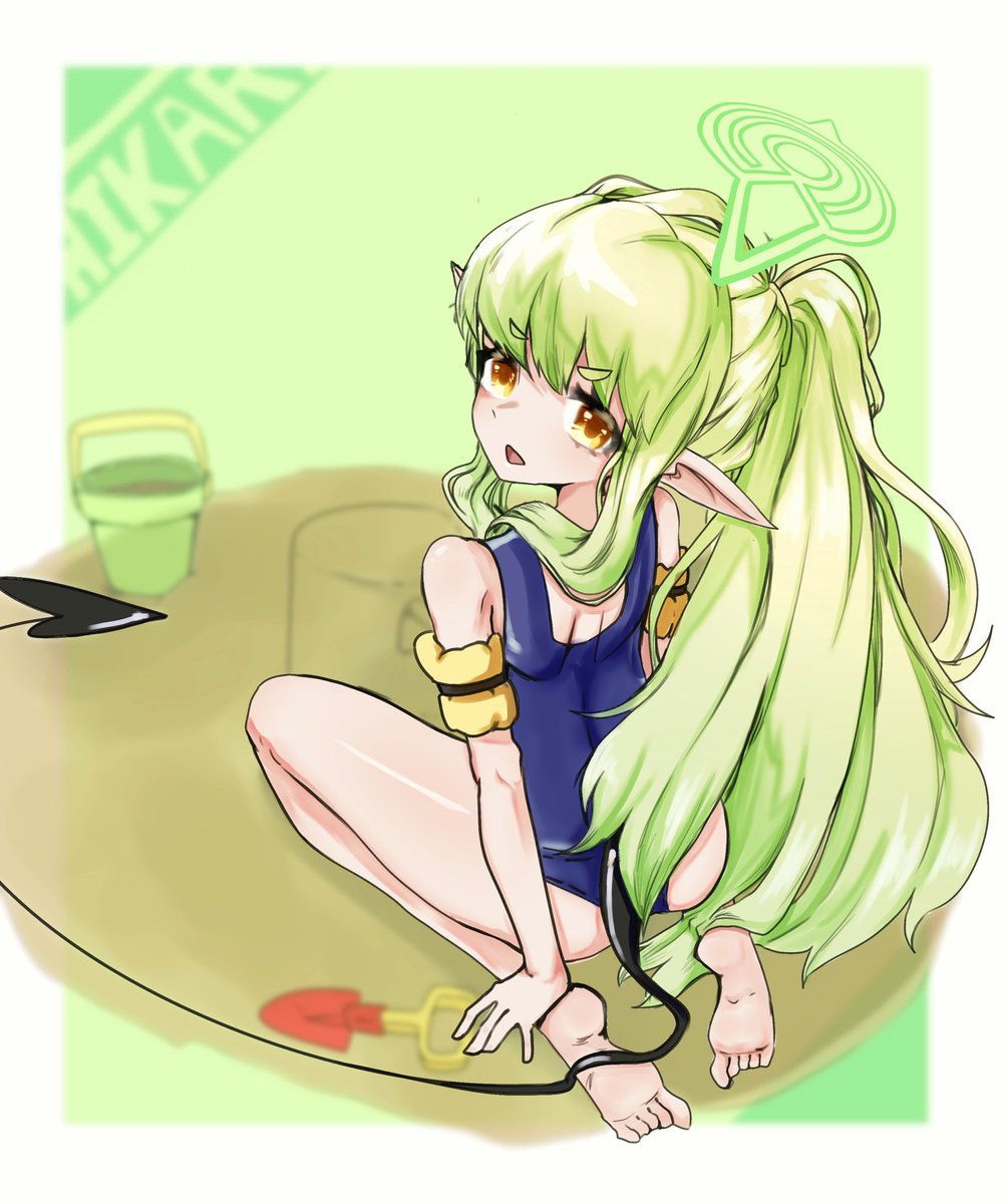 #ブルアカ
💚💚