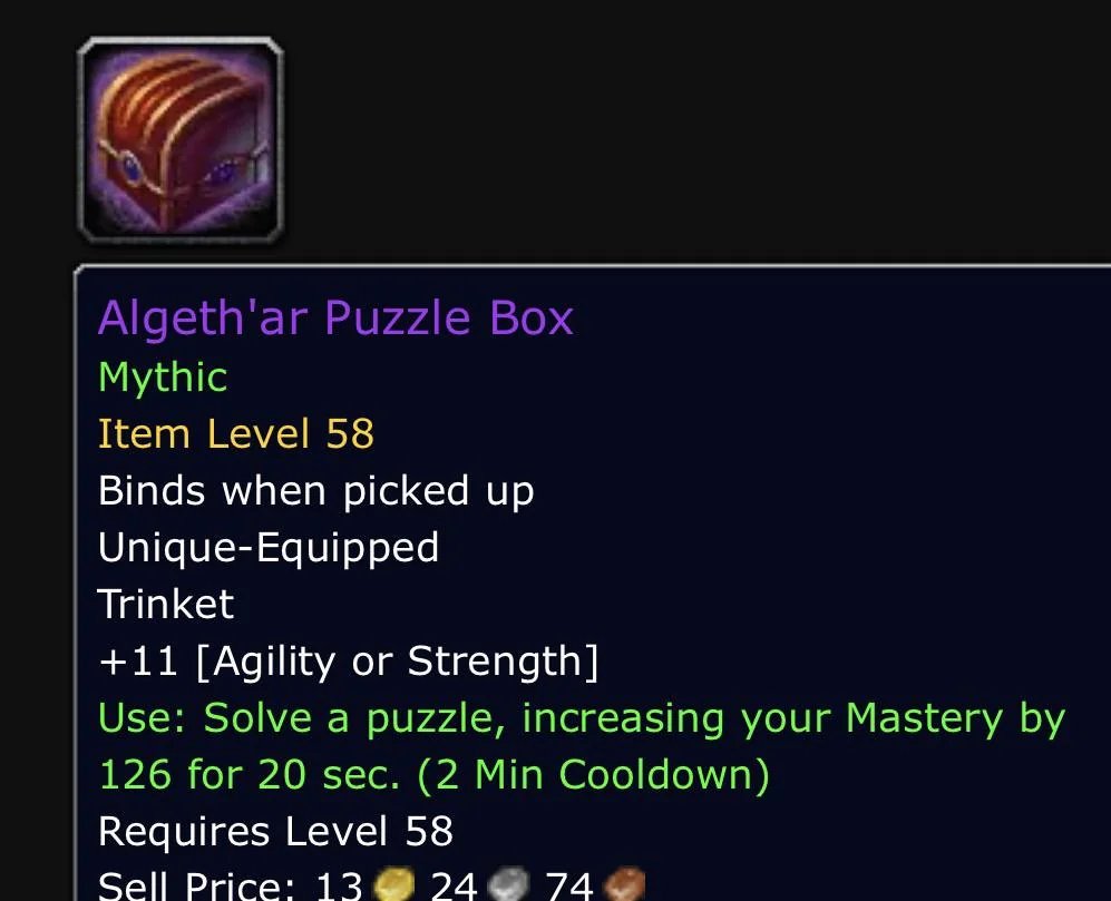 WarcraftMeme's tweet image. I don’t like this trinket #warcraft