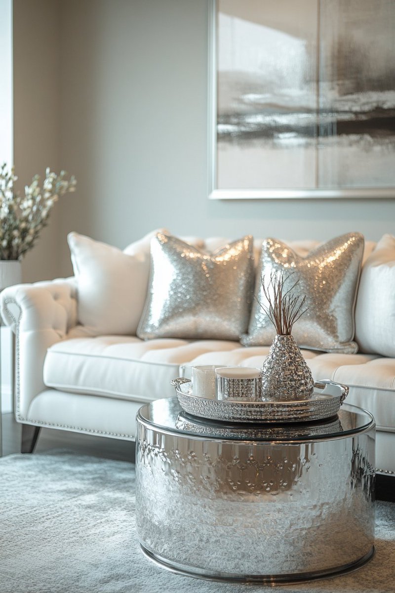 aesthetic117777's tweet image. Modern Silver &amp;amp; Chrome Aesthetic accents 🥂. Key pieces in Pinned Post! 📌

#modernsilver #chromeaesthetic #luxurydecor #homestyling #decorfinds