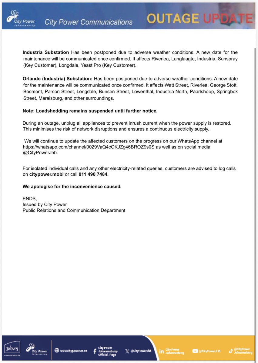 @CityPowerJhb tweet media