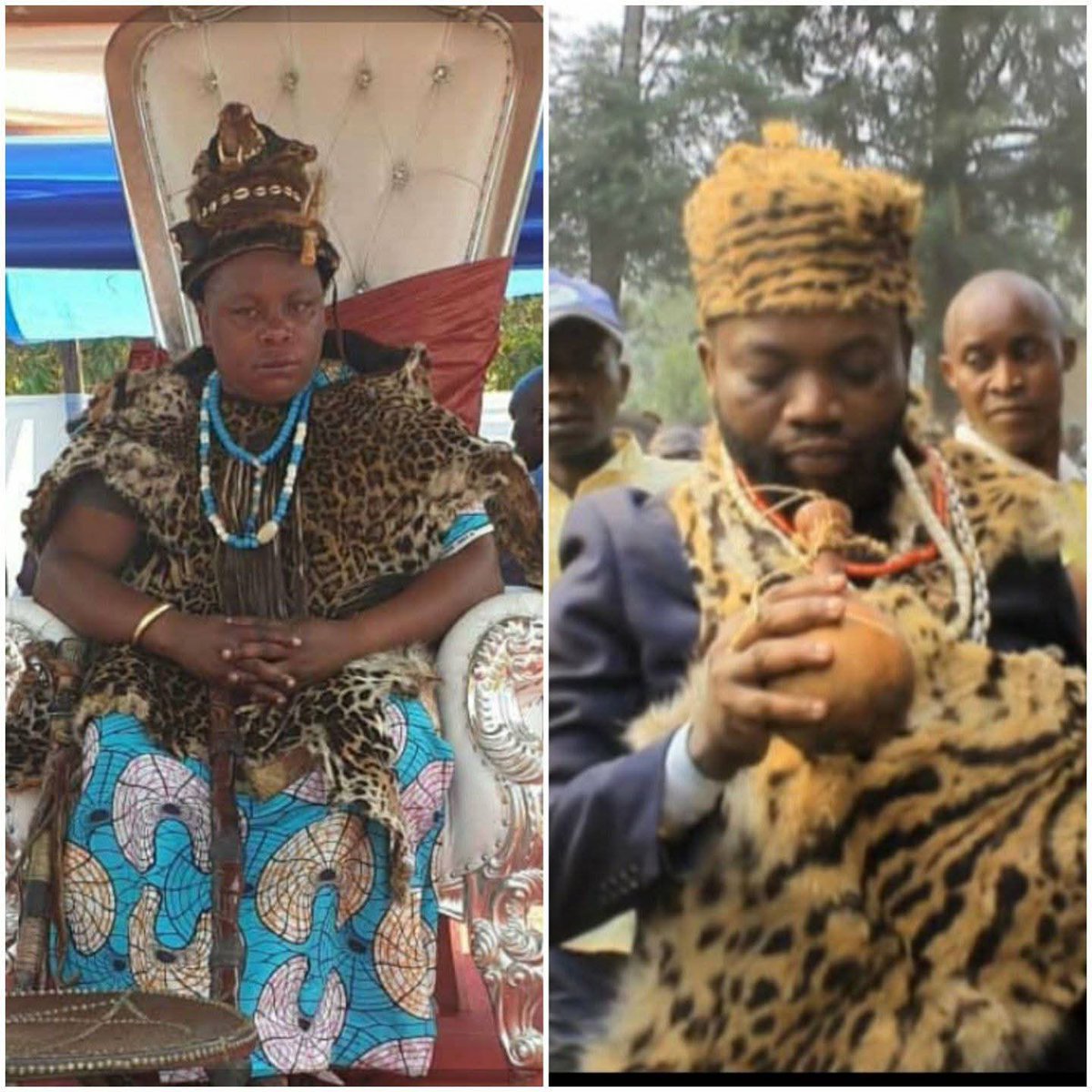 ERICChibika's tweet photo. 🚨 L'AFC/M23/RDF  S’ATTAQUE À L’ÂME DE NOS COMMUNAUTÉS AU SUD-KIVU.Ils s’immisce dans les structures coutumières des communautés à Kabare, Kalehe et Walungu en sensibilisant les gardiens de coutume aux fins d nommé les nouveaux BAMI. On ne peut pas falsifié l'identité d'un peuple https://t.co/3xdSZNq9Xb