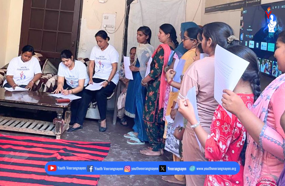 Yveerangnayen's tweet photo. Youth Veerangnayen proudly marks a new beginning in Dabwali.
Where learning turns into earning and confidence grows.
Together, we rise stronger with skill and self-reliance.
#youthveerangnayen #WomenEmpowerment  #FreeTraining #StitchingCourse #BeautyTraining https://t.co/sUr0cmCIKZ