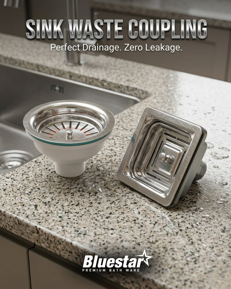 JainPolymer2025's tweet image. 💧 Zero Leakage. Maximum Confidence.

When drainage matters, don’t compromise.
Our Sink Waste Coupling delivers flawless flow, tight sealing &amp;amp; long-lasting durability.

#BluestarBathware #PremiumQuality #SinkCoupling #BathroomSolutions #LeakProof #ModernLiving #JainPolymers