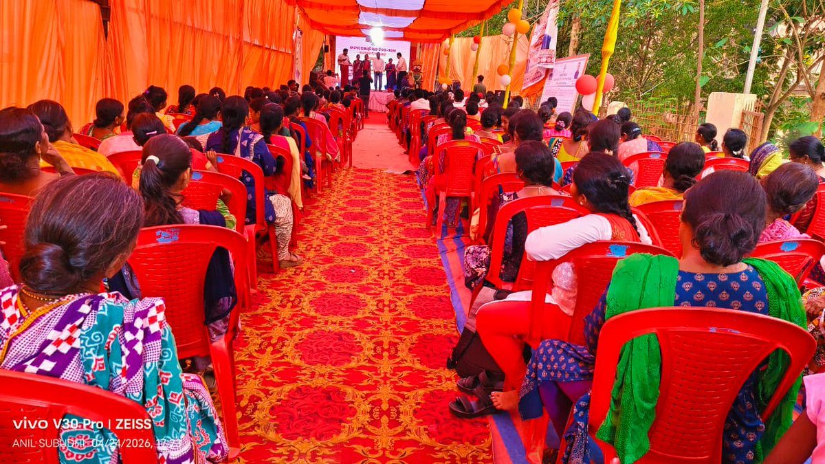 Celebration of National panchayat Raj Divas, distribution of work orders to AGJ beneficiaries, incentive distribution, Felicitation to best GP n PRI members n inauguration of Odisha Baraputras statues wrt Narayanpatna block.