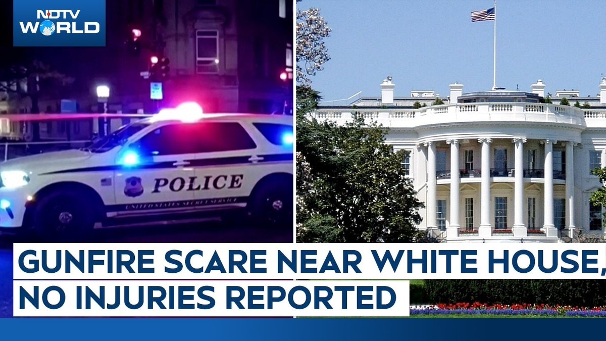 TheAlert_In's tweet photo. Gunfire Reported Near White House, Security Tightened

Washington, D.C. — Reports of gunfire near the White House led to a rapid security response. Police and Secret Service secured the area and restricted access.

Several shots were reportedly heard nearby. There is no confirmed information yet about injuries or the suspect. Authorities are investigating the incident.