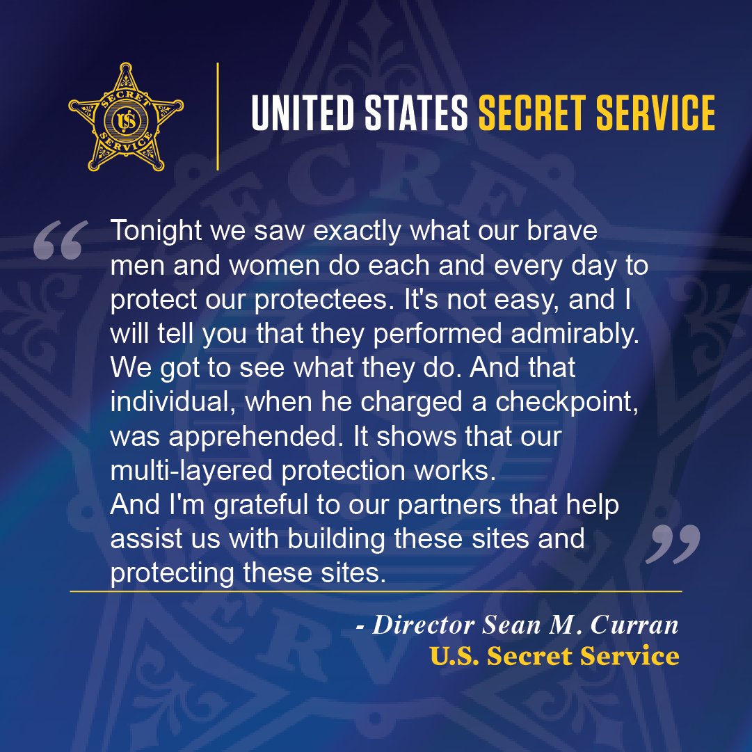 U.S. Secret Service Office of Communications tweet media