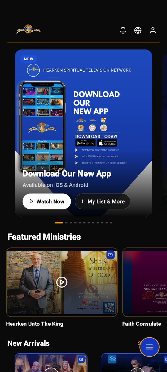 hstvn's tweet photo. #HSTVNNEWS 
#HSTVNAPP 
 Re-Launch New!   https://t.co/nh7kj1NLqf 

NEW HSTVN APP PAGE! https://t.co/rDJBpRwpDF
HSTVN NEW Google play, And Apple Ios app coming 2-3 days for our all new complete redesign of the HSTVN app has been revamped in every way. New live programming 24/7 https://t.co/pZ44ftuKkX