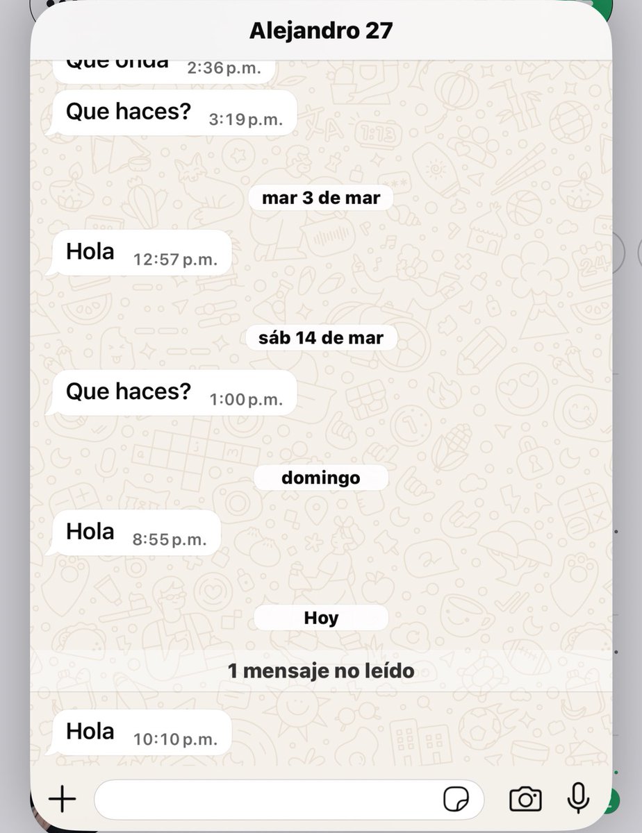 genuinamente la única persona que me ha amado 🥀