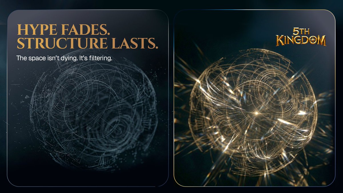 DiamondXavie's tweet image. Tired of meme coins that pump and dump? Or GameFi projects that fade away after launch?
Enter @5th_Kingdom  a living digital world where citizens engage, build, and evolve together. Not just another token. A true kingdom in the making.

Let's break down🧵 
 #Web3 #GameFi