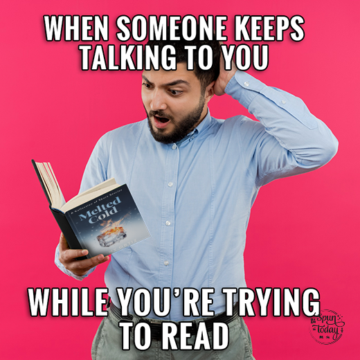 spuntoday's tweet image. When someone keeps talking to you while you're trying to read

amzn.to/3Qnkgi9

#AuthorLife ✍️📚
#WritersOfInstagram 📝📖
#AmWriting ✒️✨
#BookLaunch 🚀📚
#IndieAuthor 🌟📚
#BookPromotion 📚🎉
#WritingCommunity 📝🤝
#BookNerd 🤓📖
#BookLovers 📚❤️
#AuthorGoals 🎯✍️