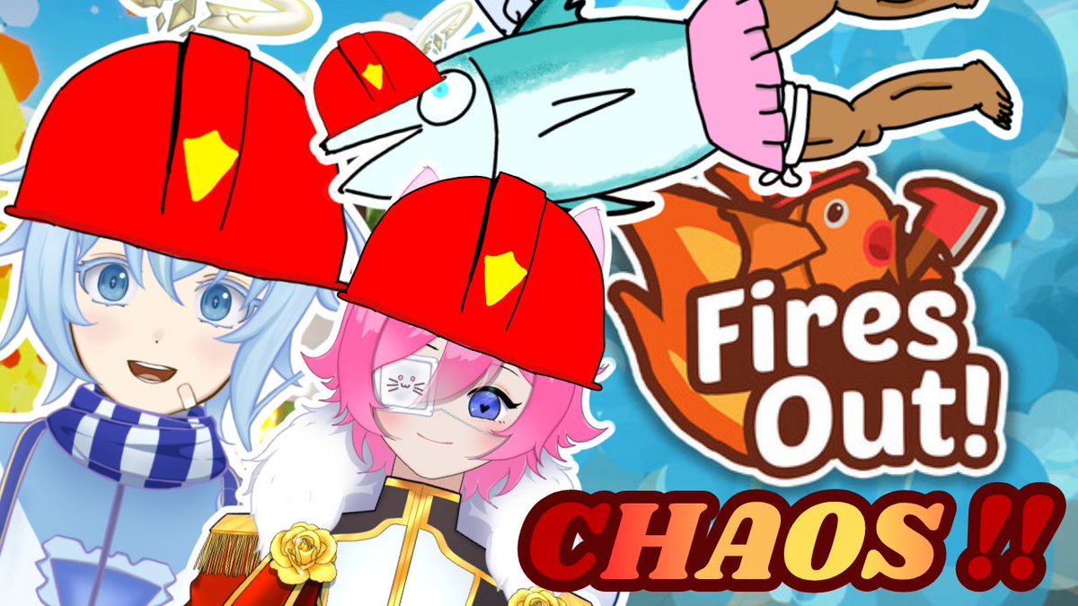 YunasakiYN's tweet photo. ❤️ Live
FiresOut! Putting out Fires with Tunasaki🐟 strong MOUTH💦  !
ft. @kyunekoch @minteaya Amir

- Sunday, 9pm GMT+8
Ready for more CHAOS?! ❤️‍🔥

Wishlist FiresOut! NOW! 🔥 https://t.co/BdwJHKehK3