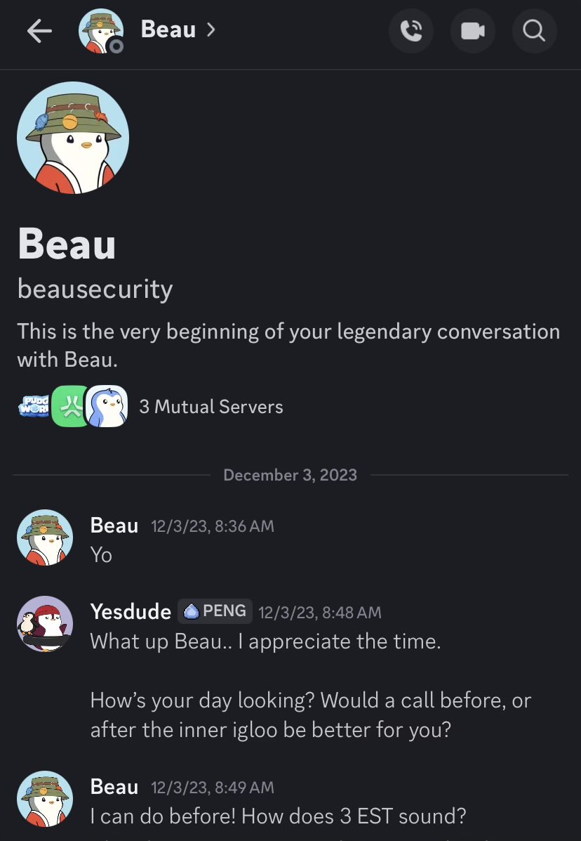 yesdude_eth's tweet photo. @beausecurity You been doing great work for everybody.

@beausecurity been a real one.

#safety1st https://t.co/LugLkmtaDD