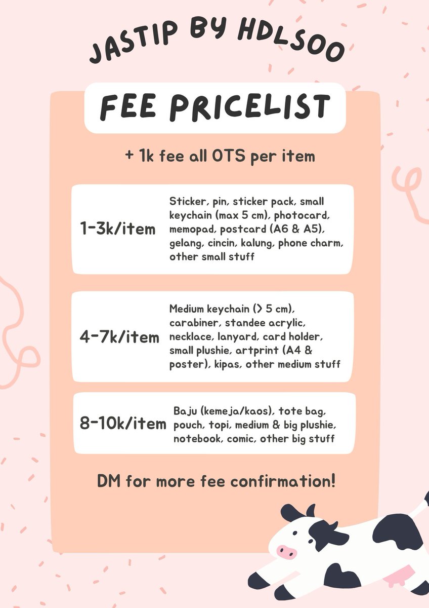 RT WOULD BE APPRECIATED]

OPEN JASTIP COMIFURO 22 DAY 1 &amp; 2

📍Bintaro, Tangsel
📦 Shopee, CoD, or gosend/grabsend
💵 BCA &amp; shopeepay

Kalau mau tanya2 dulu boleh dm aja 🫶 testi &amp; proof jastip sblmnya ada di bawah
#CF22 #comifuro22 #jastipcf #jastipcf22 #CFXXI #JastipComifuro22