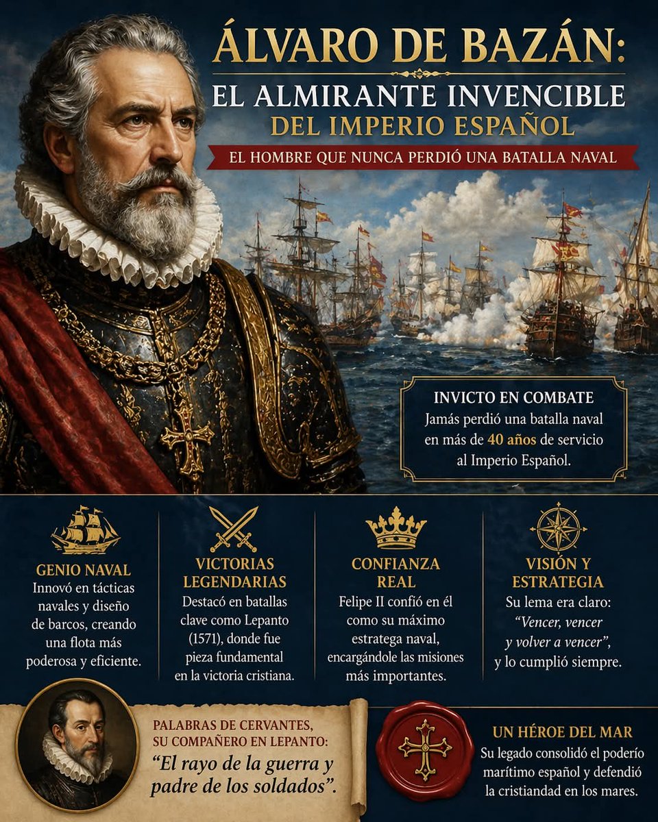 AsoHispaniaPlus's tweet photo. ÁLVARO DE BAZÁN https://t.co/bkqkHXsYZt