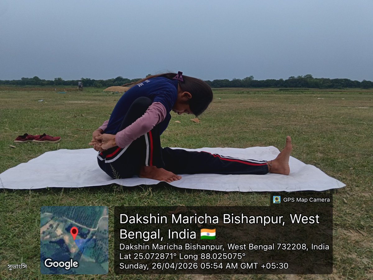 MaldaNss's tweet image. 55 days to go...
Countdown for 12th International Day of Yoga #IYD2026 #yoga
Morning Yoga session  by Vol Suvanshi Mandal ,    Malda College @YASMinistry @rdnss_kolkata @BhartiyaConnect @ishafoundation
@_NSSIndia 
@MYBharatHQ @PIB_India