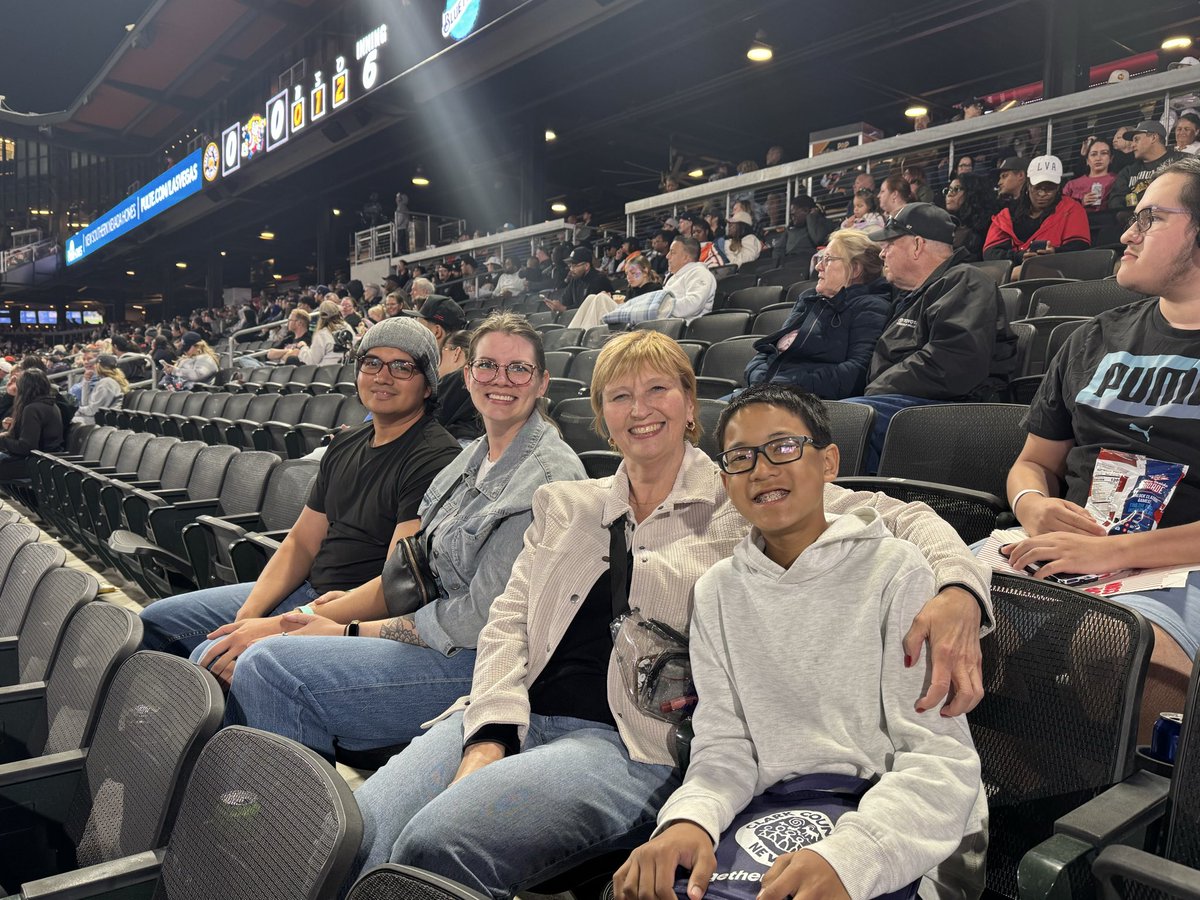 ClarkCountyNV's tweet photo. Home run night! ⚾️ We had an incredible time at Las Vegas Ballpark for #ClarkCounty Employee Family Night with the @AviatorsLV. A huge thank you to our hardworking team and their families for joining us for a great game!
#TogetherForBetter https://t.co/cT4aDrgO9m