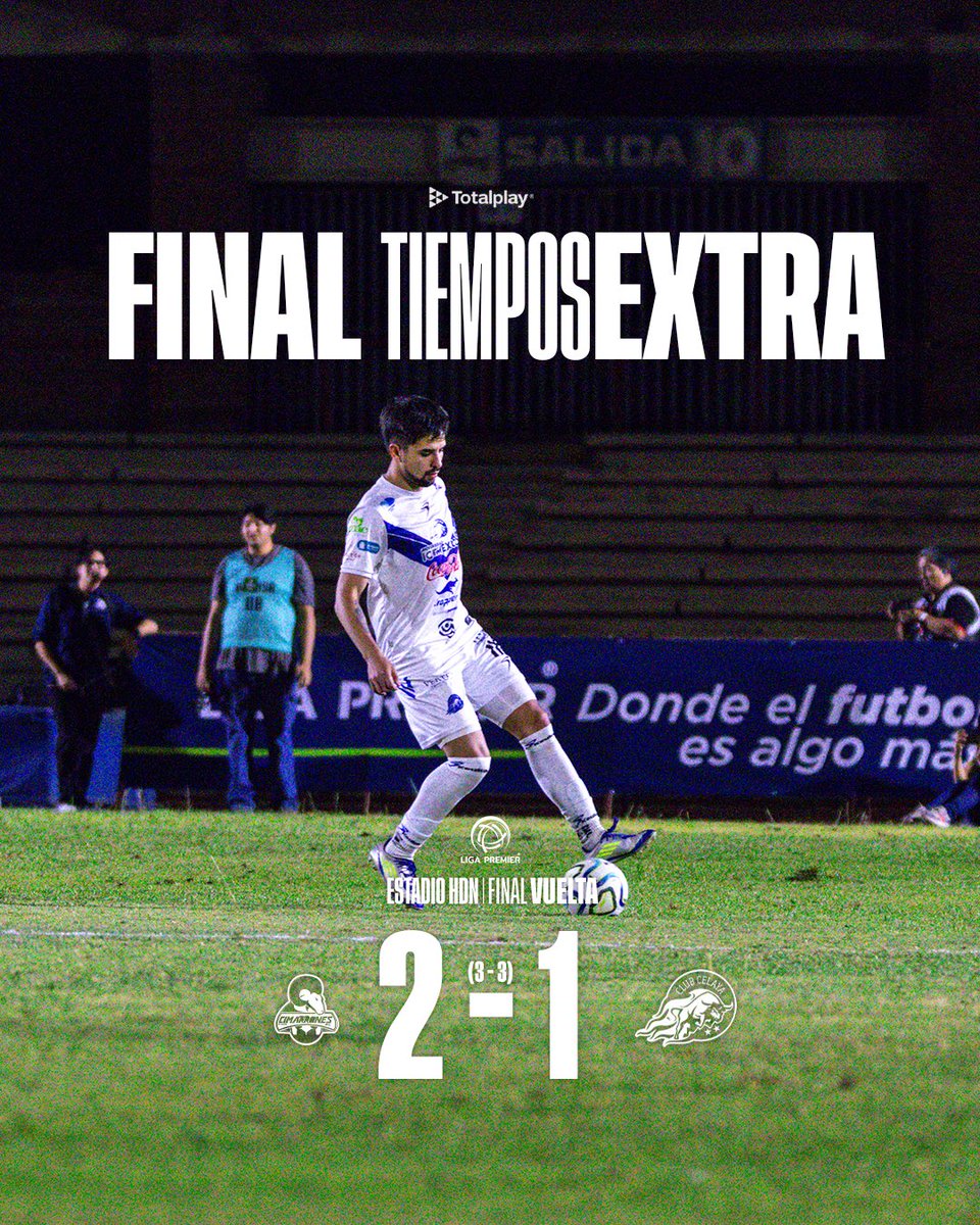 TorosCelayaCD's tweet photo. 🗣️ | Esto se decide desde los once pasos en #LaFINAL 🔥 el marcador es presentado por #Totalplay 🛜 ¡vamos TOROS! 👊

#CELAYAsomosTOROS 💙 https://t.co/PRLOqa0qTR