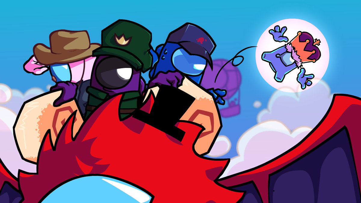 MSGTheEpic's tweet image. ok i think it's been long enough here's the one new thing i did for the mod: the Week J artwork for the credits! yeah pretty cool right #vsimpostor #awesome #mariotitans